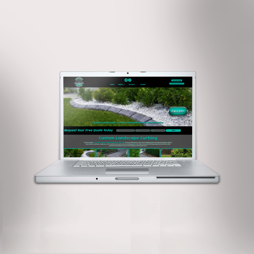 ConcreteCurbAppeal.biz - Graphic & Web Design