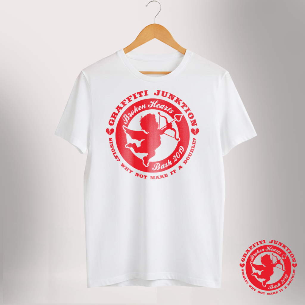 Graffiti Junktion - Lonely Hearts Bash Shirt - Graphic & Web Design