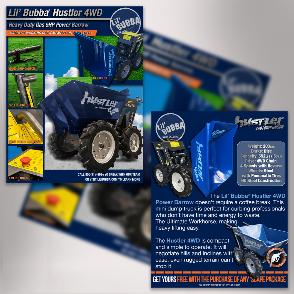 Lil' Bubba Hustler Promotional Flyer