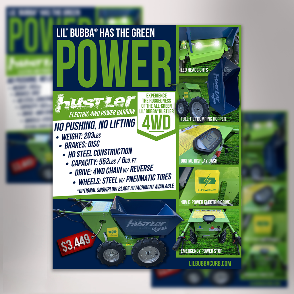 Lil' Bubba Hustler Electric Sale Flyer