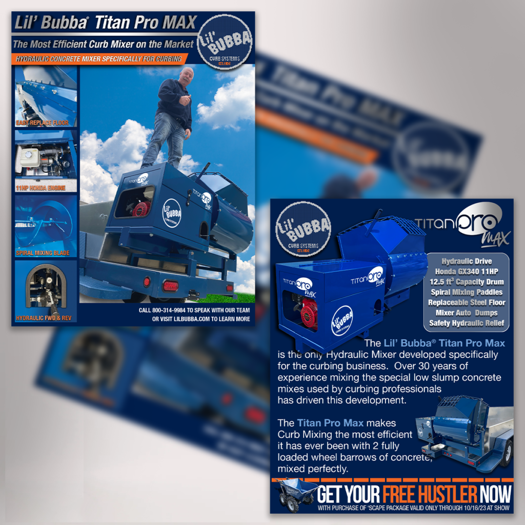 Lil' Bubba Titan Pro Max Promotional Flyer