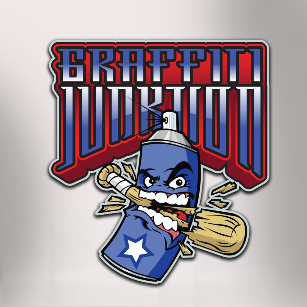 Graffiti Junktion - Baseball Team Sponsor Logo - Graphic & Web Design