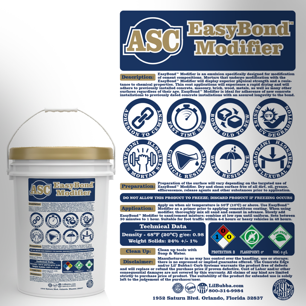 Lil' Bubba - Artisan Stone Creations EasyBond Modifier Packaging - Graphic & Web Design