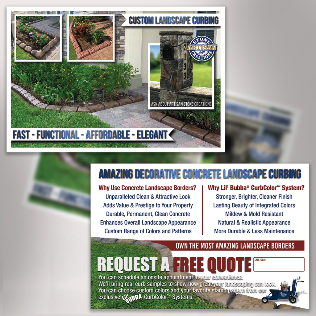 Lil' Bubba - Artisan Stone Creations - Customer Stock Postcard